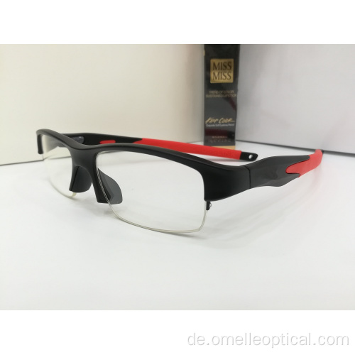 Herrenmode Halbrahmen Optische Brille